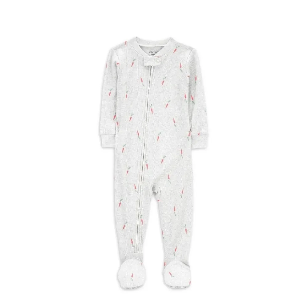 New Carter's Child of Mine Baby Unisex Easter Pajama, One-Piece, Size 12 months